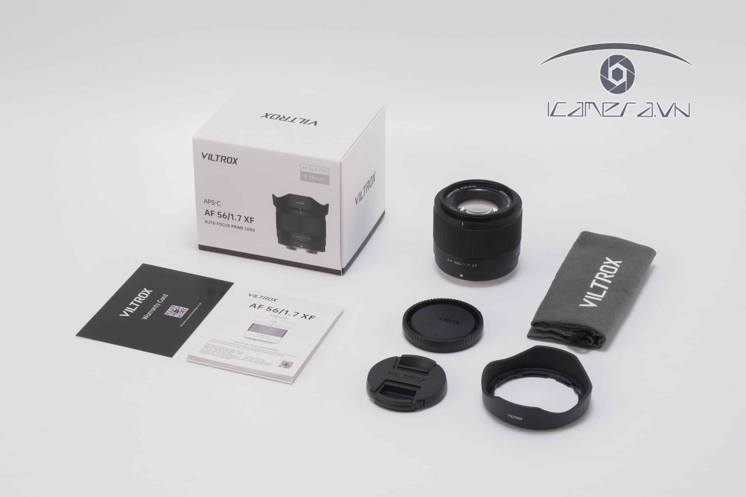 Ống kính AF Viltrox 56mm F1.7 XF For Fujifilm