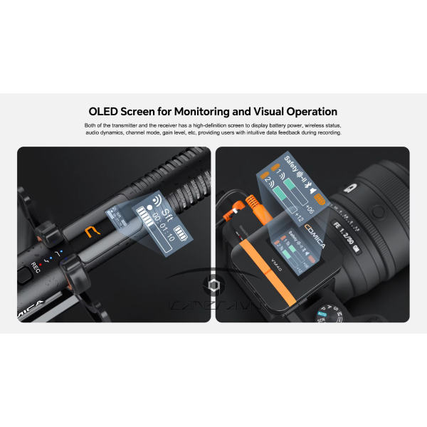 Micro Comica VM40 ( 1TX + 1TX) Shotgun Microphone