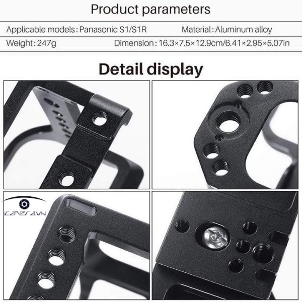 vo bao ve may anh Panasonic Lumix S1R va S1 - Ulanzi C-S1 gia re ha noi