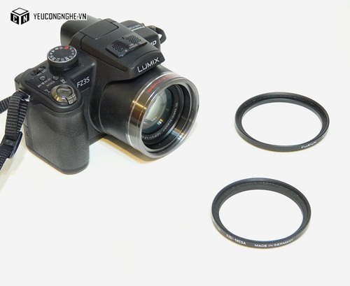 Vòng chuyển đổi filter phi 77mm sang 82mm hỗ trợ chụp ảnh ngoài trời cho camera DSLR