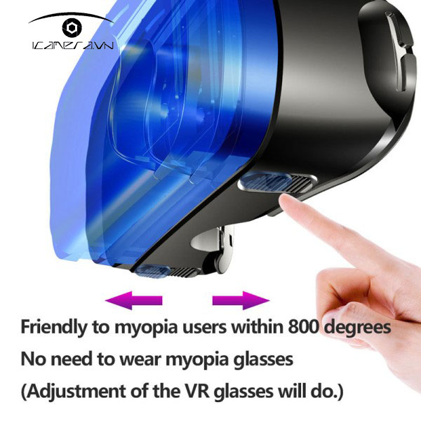 Kính thực tế ảo VRG Pro+ Blue Lens