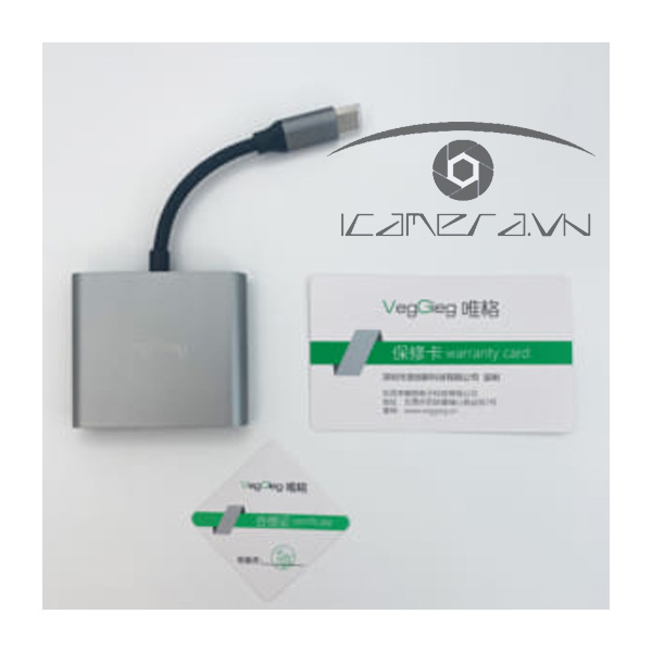 Hub Chuyển đổi TypeC to HDMI + PD+ USB V-TC03