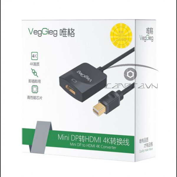Mini Display to HDMI 4K VEGGIEG VZ616