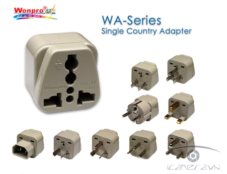 Ổ cắm điện du lịch Wonpro WA-5