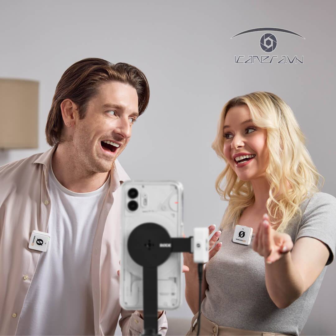 Micro thu âm Wireless Me Dual (1RX + 2TX)