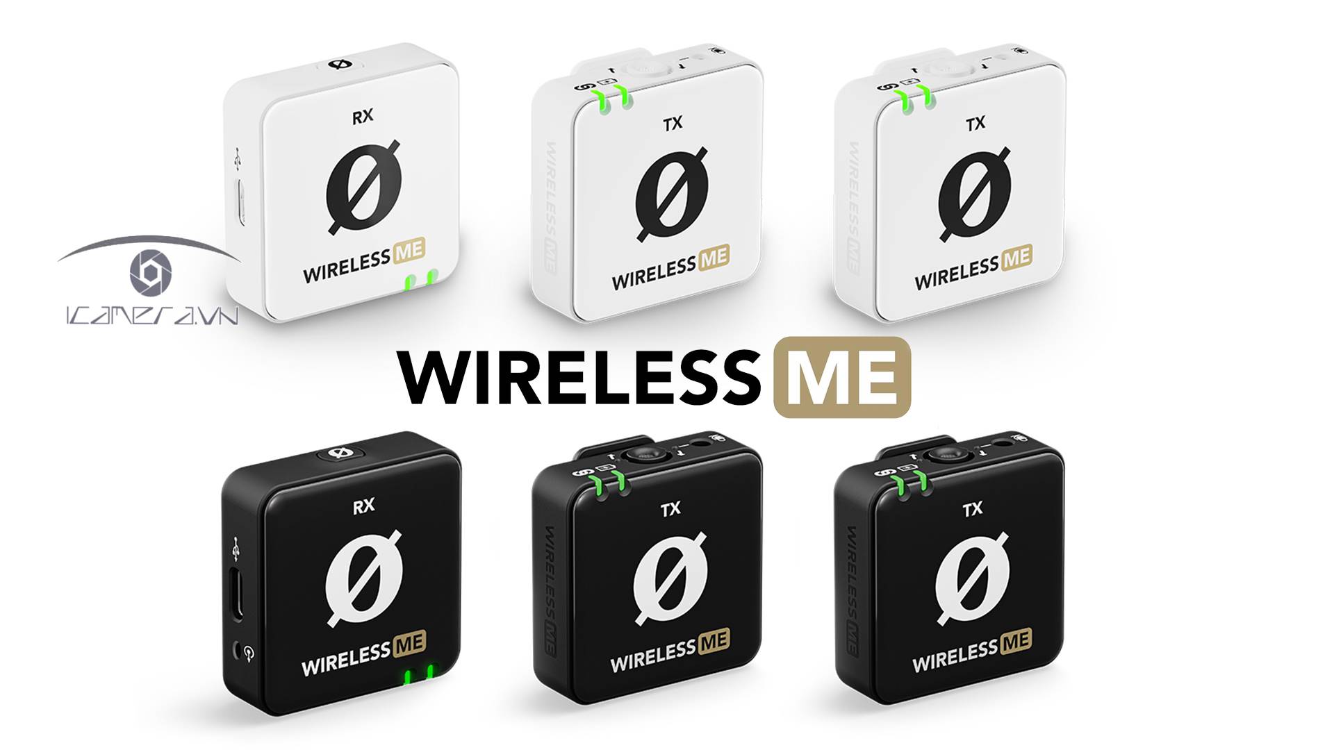 Micro thu âm Wireless Me Dual (1RX + 2TX)