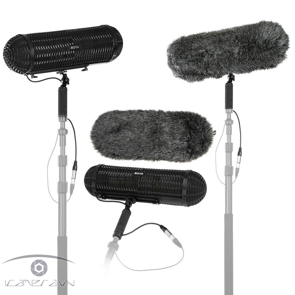 Bộ giá đỡ lọc gió mic Boya BY-WS1000