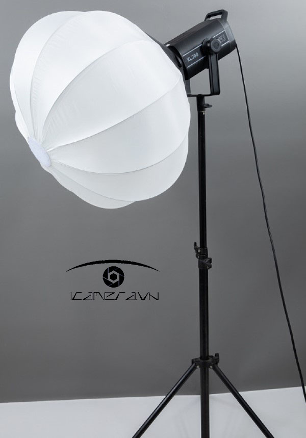 Softbox hình cầu 65cm XL65 khung hợp kim cao cấp