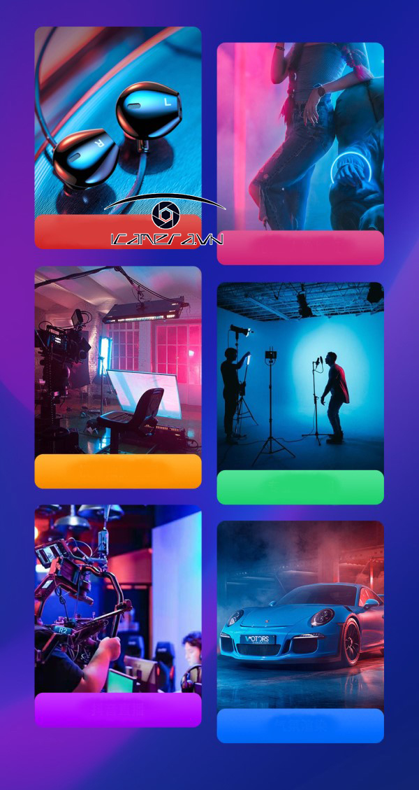 Đèn Led RGB đổi màu YB-500C