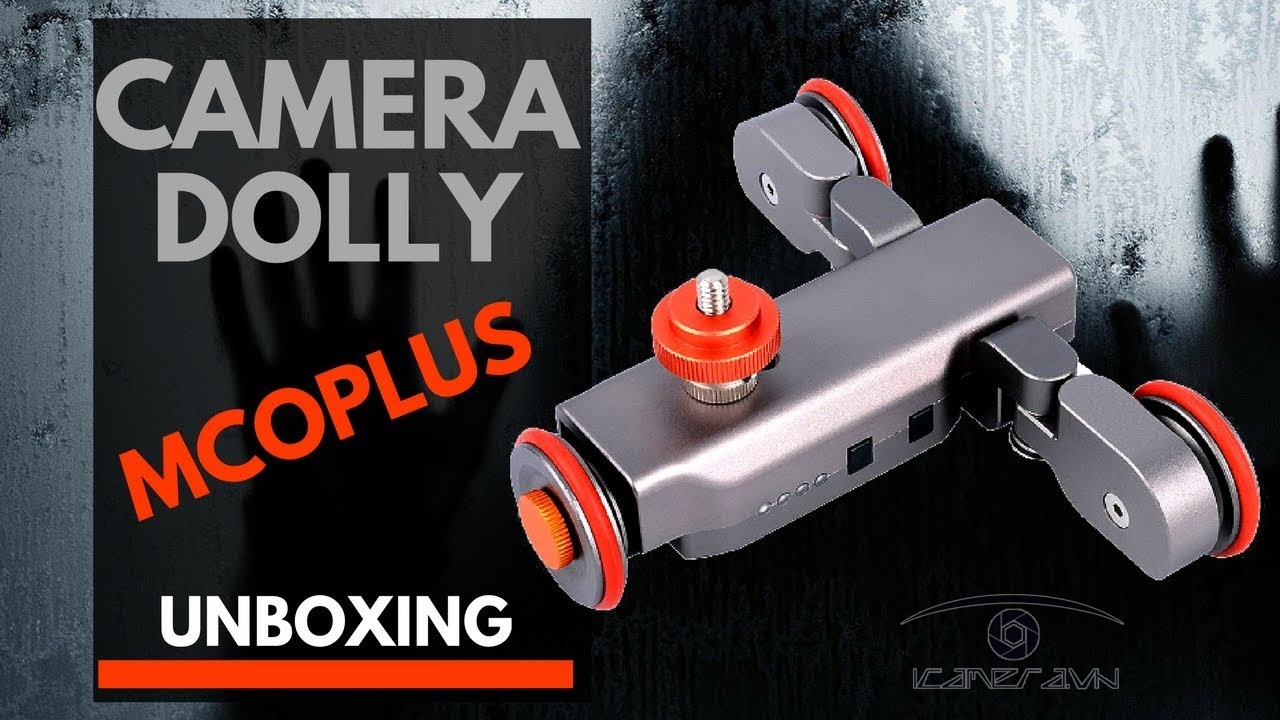 Dolly điện Yelangu L4 kèm điều khiển từ xa hỗ trợ quay phim timelapse