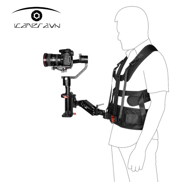 Áo giáp trợ lực và tay giảm sóc cho Gimbal chính hãng Yelangu