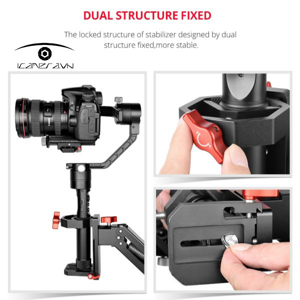 Áo giáp trợ lực và tay giảm sóc cho Gimbal chính hãng Yelangu