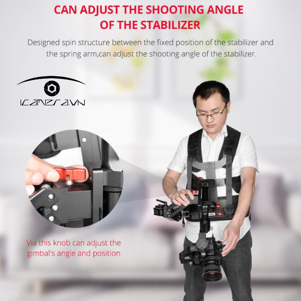 Áo giáp trợ lực và tay giảm sóc cho Gimbal chính hãng Yelangu