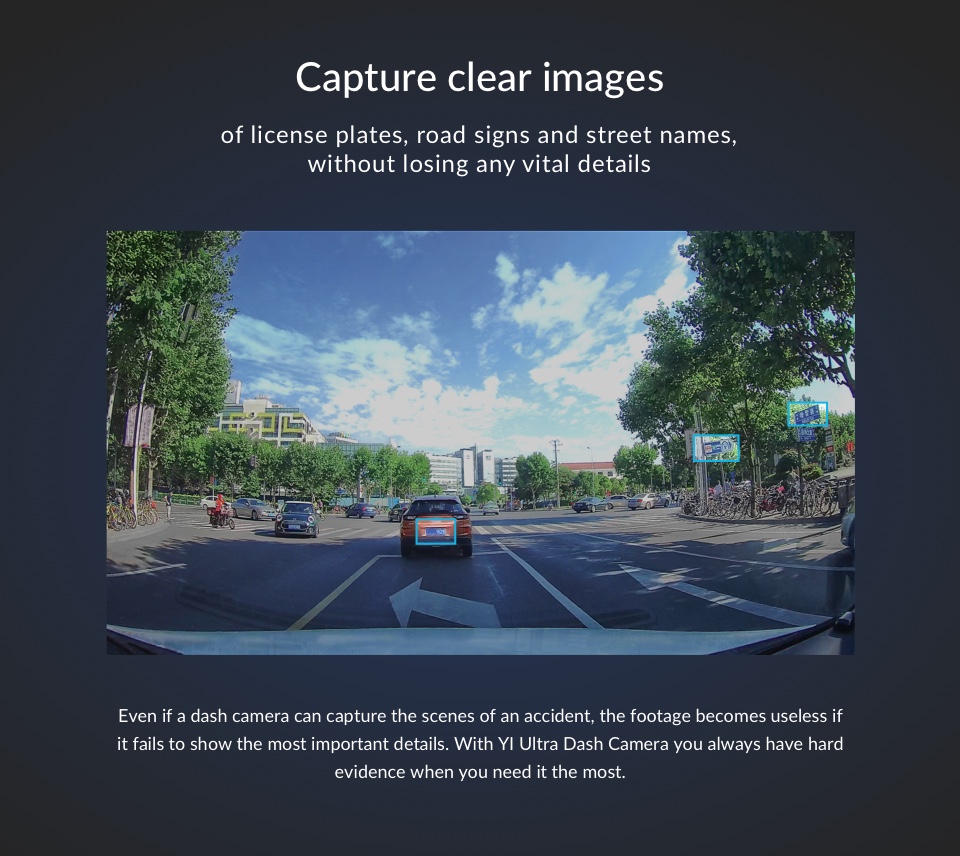 Camera hành trình cho xe hơi YI Ultra Dash 2.7K King Edition