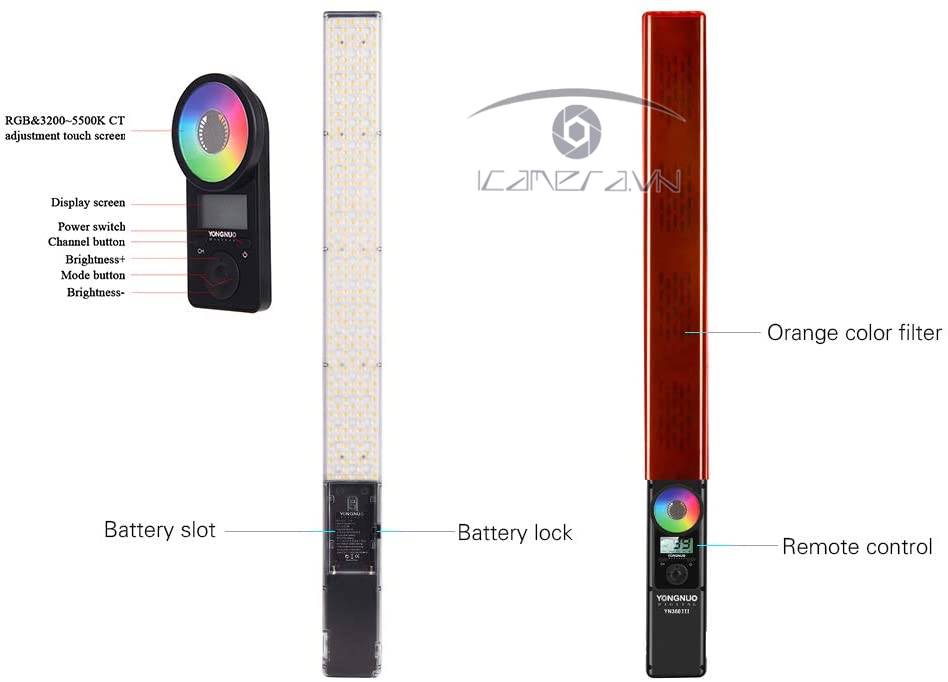 Đèn LED Yongnuo YN-360 III Pro 3200-5600K