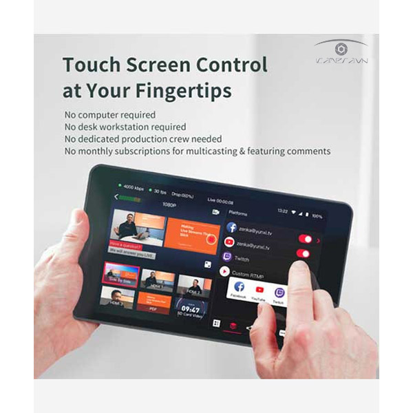 YoloBox Pro - Thiết bị hỗ trợ live streams trực tiếp chuyên nghiệp (FYY02)