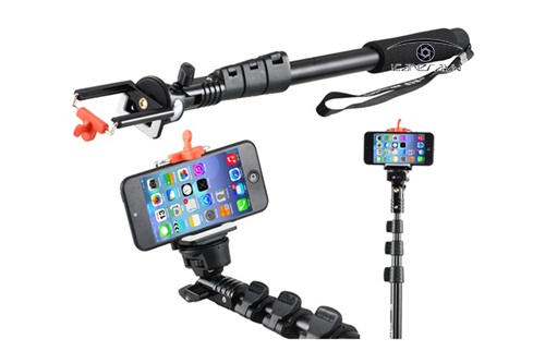 Gậy tự sướng cho máy ảnh, camera kỹ thuật số, điện thoại smartphone Yunteng 188