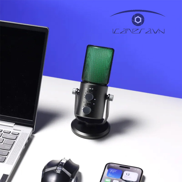 Micro thu âm để bàn Ulanzi YV005