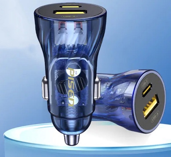 Sạc PISEN QUICK Car Mini DualPort C1A (C30W +A18W )