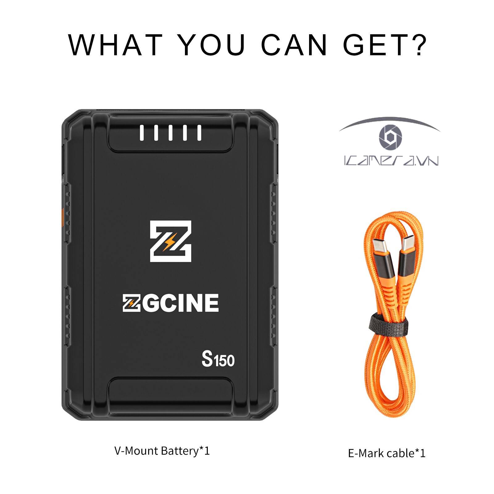 Pin V-mount ZGCINE ZG-S150 (135Wh)