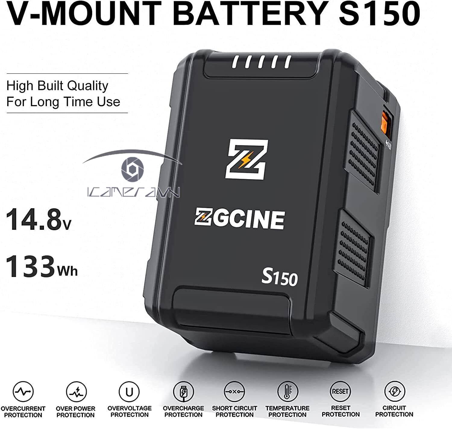 Pin V-mount ZGCINE ZG-S150 (135Wh)
