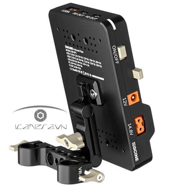 ZGCINE VM-VP1 Kit3 V-Mount Battery Plate - Chính hãng