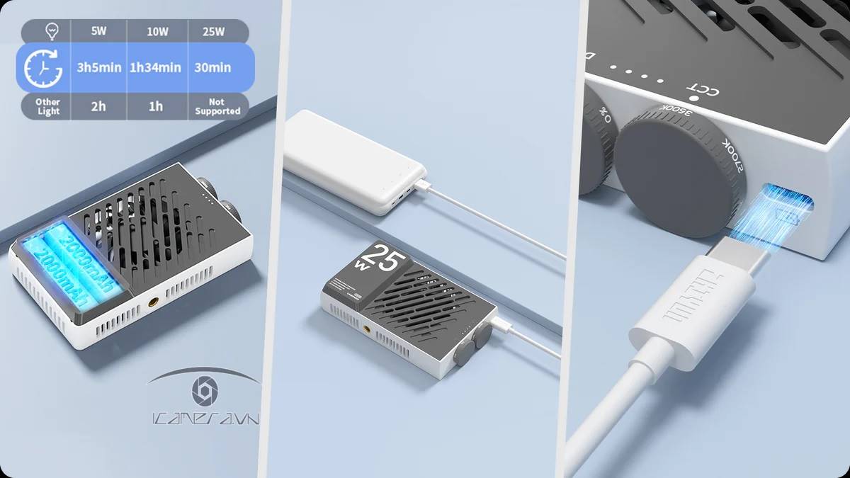 Zhiyun Cinepeer CM25 - Đèn led mini 25W