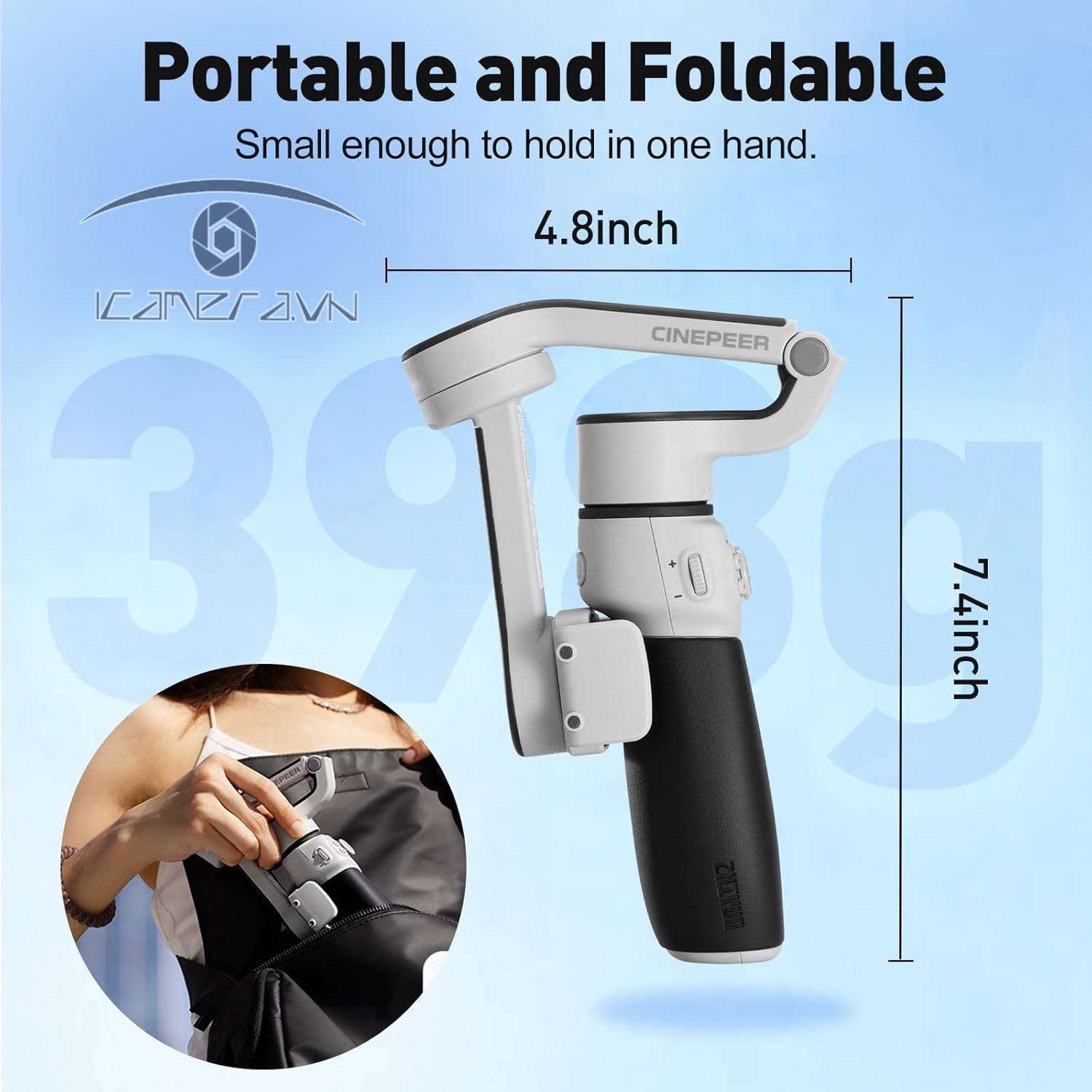 Tay cầm chống rung Zhiyun Cinepeer CQ5