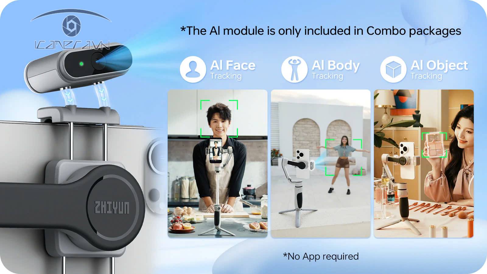 Tay cầm chống rung Zhiyun Cinepeer CQ5 Combo