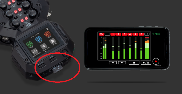 Máy ghi âm cầm tay Zoom H8