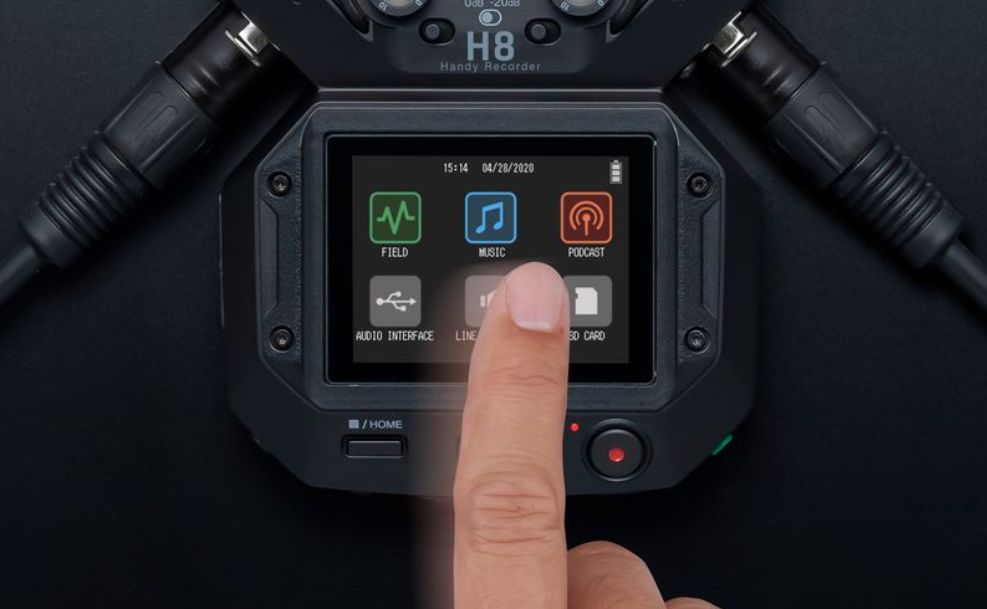 Máy ghi âm cầm tay Zoom H8