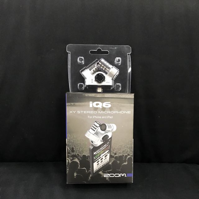 Micro thu âm iQ6 Zoom cho iPhone iPad cổng Lightning