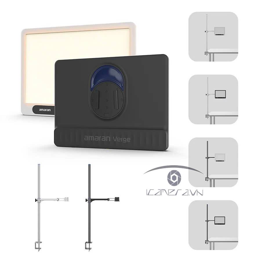 Đèn Led amaran Verge và giá đỡ kẹp bàn