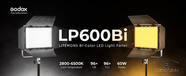 Đèn led bảng Godox Litemons LP600Bi