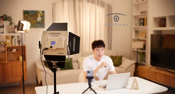 Đèn bảng LED Godox Litemons LP400Bi Color