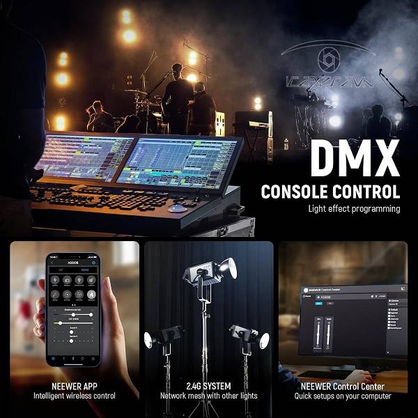 Đèn led NEEWER AS600B 600W Bi-color COB LED