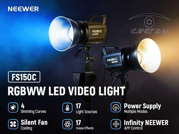 Đèn LED Video RGB NEEWER FS150C 130W
