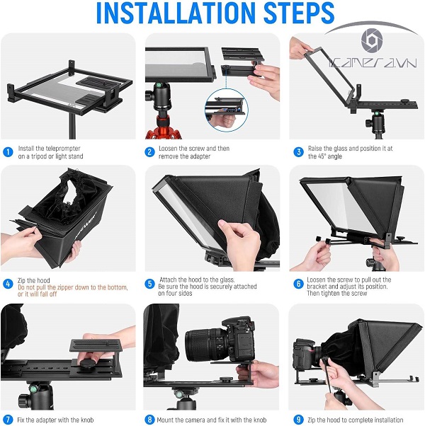 Máy nhắc chữ NEEWER X12 14 inch có điều khiển từ xa