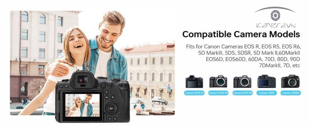 Pin Viltrox LP-E6 tích hợp cổng sạc Type-C