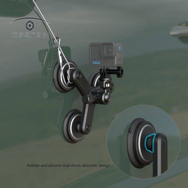 SmallRig 4468 - Giá đỡ hút chân không 3 chân