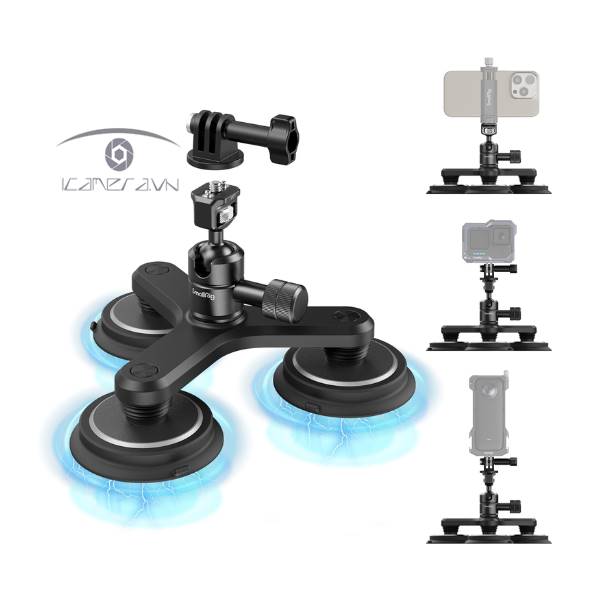 SmallRig 4468 - Giá đỡ hút chân không 3 chân