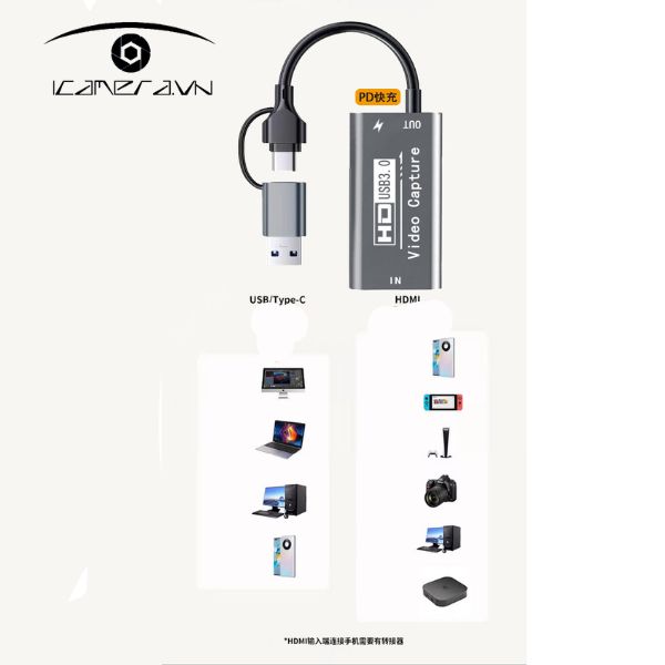 Cáp phát livestream Video Capture MS2130C