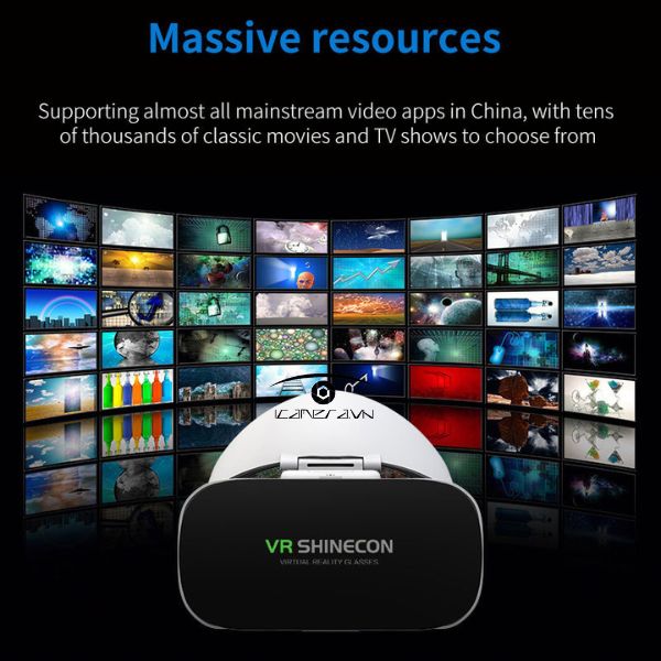 Kính VR Cho Điện Thoại Shinecon SC-G19
