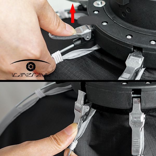 Softbox bát giác thao tác nhanh XSJ K265 ngàm Bowen