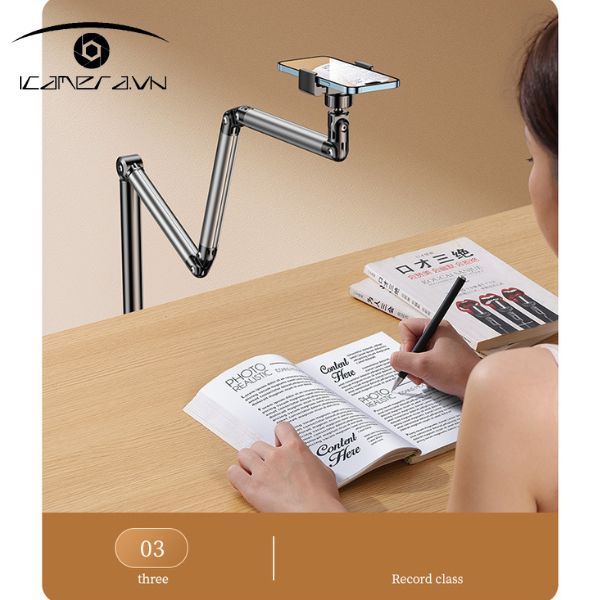 Giá đỡ điện thoại TS-180 quay topshot 360 độ