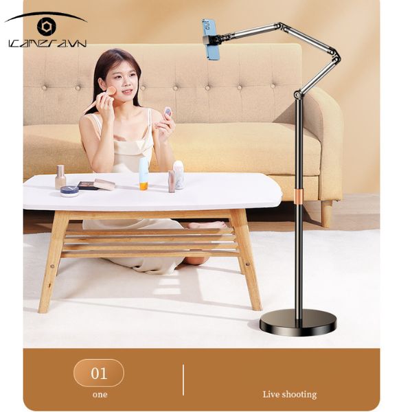 Giá đỡ điện thoại TS-180 quay topshot 360 độ
