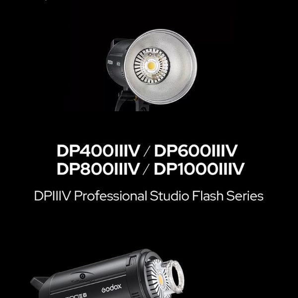 Đèn Flash Studio Godox DP600III-V