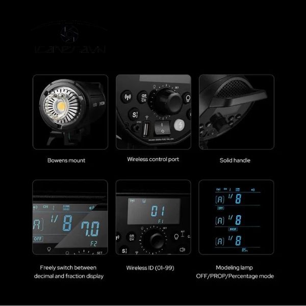 Đèn Flash Studio Godox DP600III-V