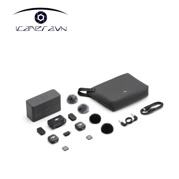 DJI Mic 3 ( 2TX + 1 RX ) Microphone chính hãng giá tốt