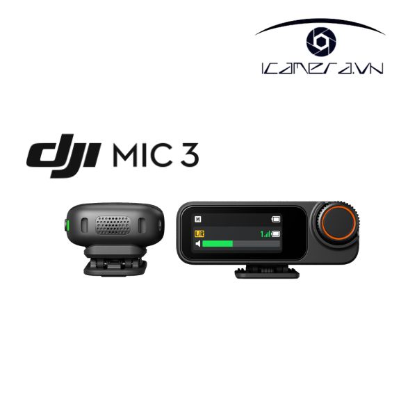 DJI Mic 3 ( 1TX + 1 RX ) Microphone chính hãng giá tốt